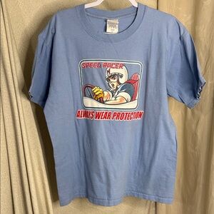Speed Racer Blue Graphic Tee